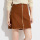 Women Mini Party Skirt with Zipper